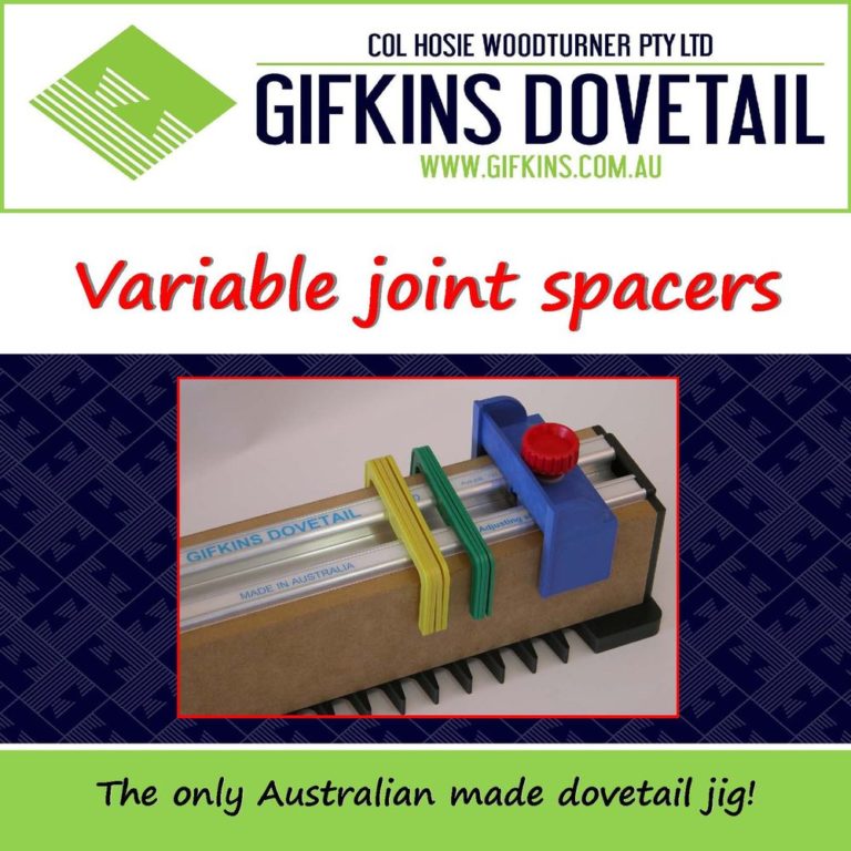 VARIABLE JOINT SPACER INSTRUCTIONS Gifkins Dovetail